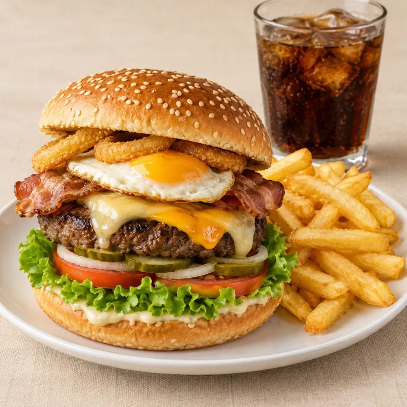 Burger Spezial Neuenegg Menü