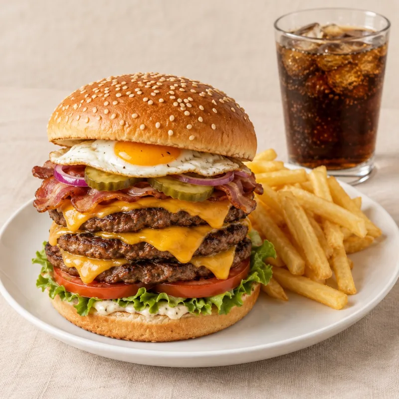 Esefs Burger Menü
