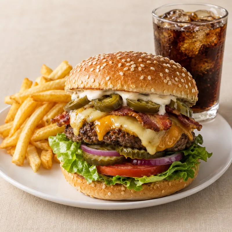 Mamma Mia Burger Menü