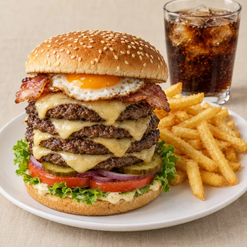 New York Big Burger Menü