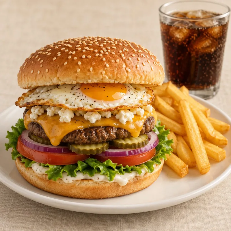 Orient Burger Menü