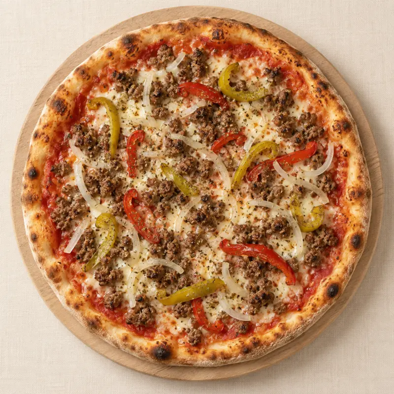 Pizza Hackfleisch