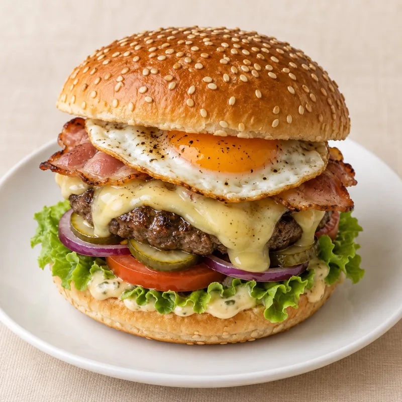 Raclette Burger