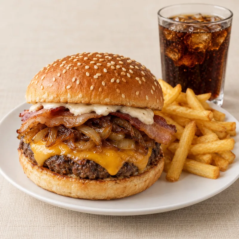 Salih Chef Burger Menü