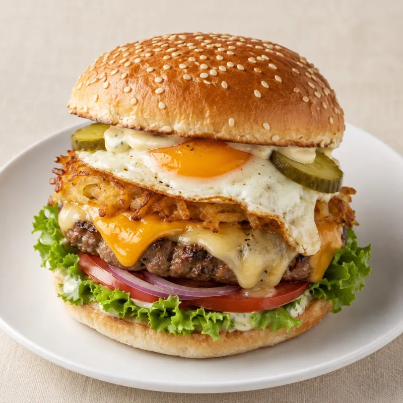 Swiss Army Patriot Burger